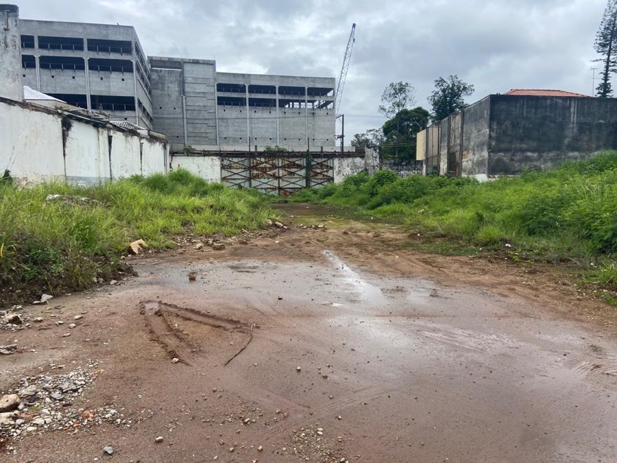 Terreno em avaliação
